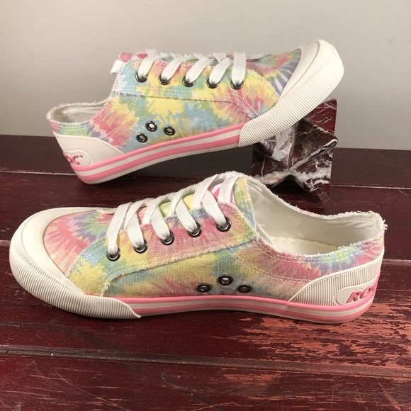 Rocket Dog Women's Lace Up Tie Dye Sneakers Size 8.5 NWOT - Picture 3 of 12